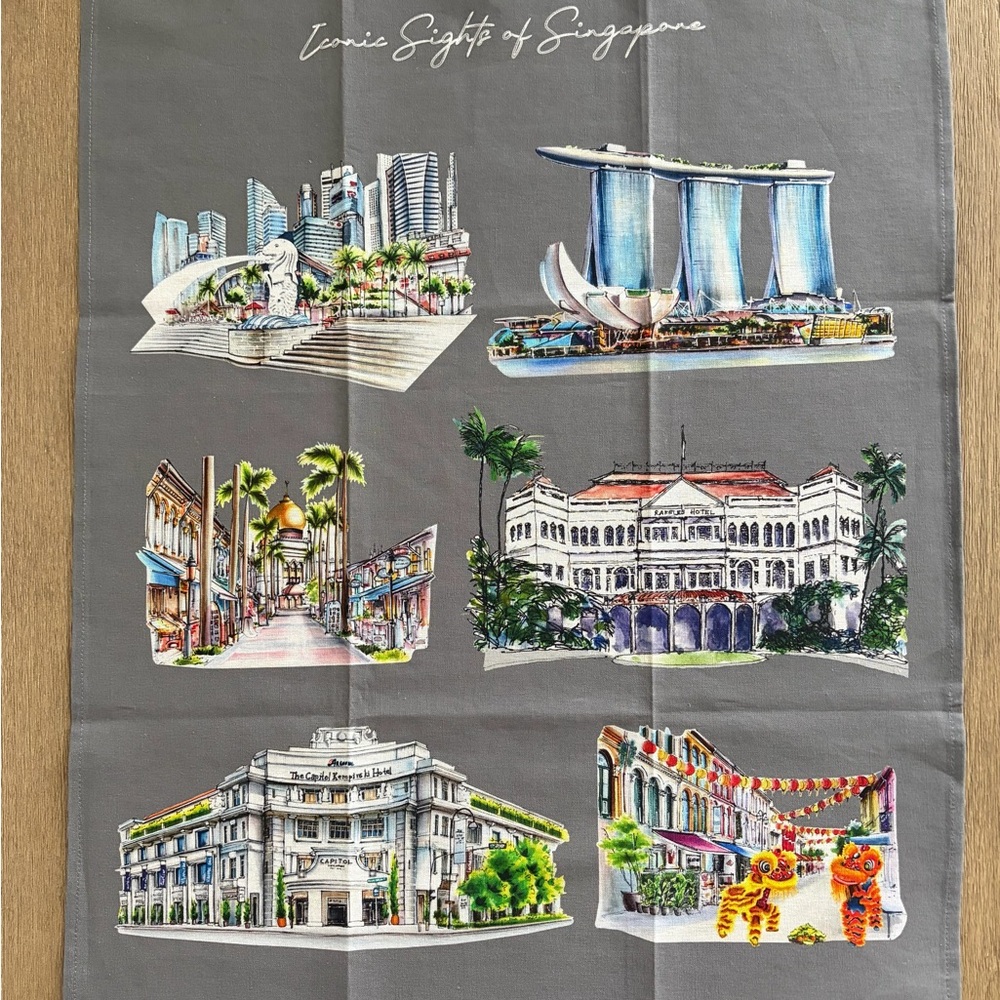New Kitchen Towel Gray Singapore